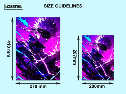 Satoru Gojo - Jujutsu Kaisen - Metal Poster - Losstail - LOSSTAIL