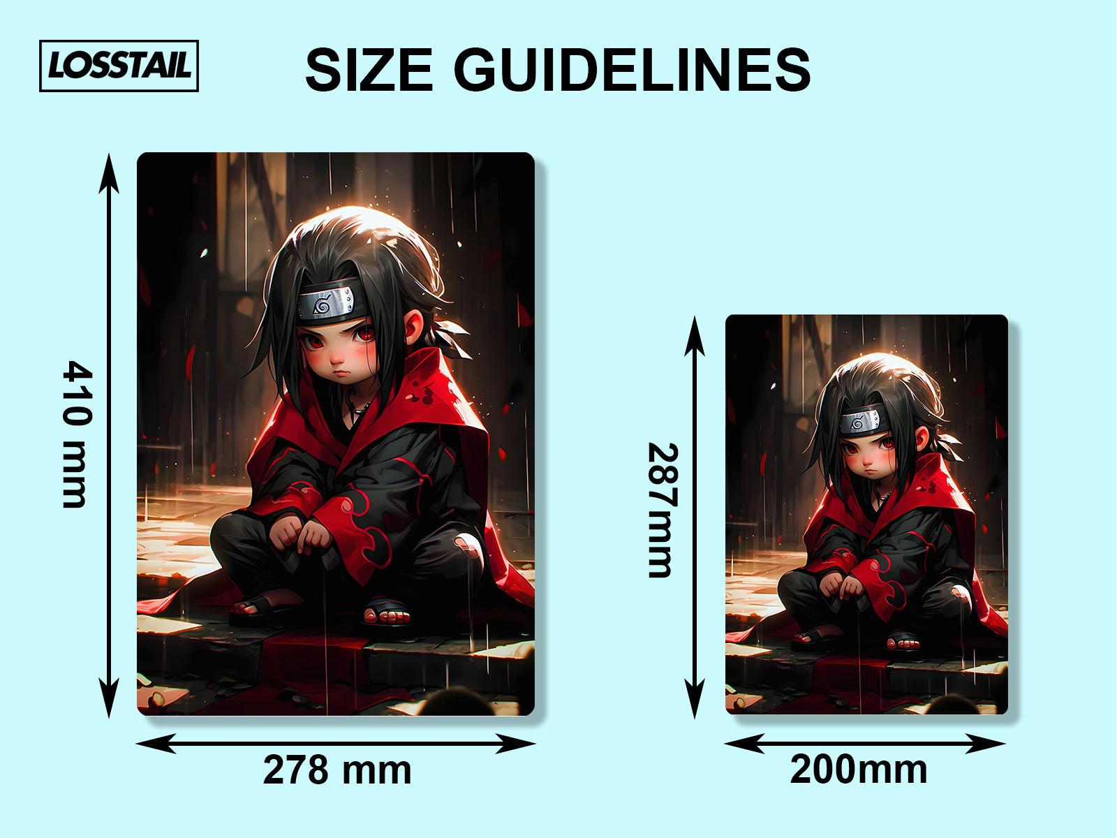 Kid Itachi - Naruto - Metal Poster - Losstail.