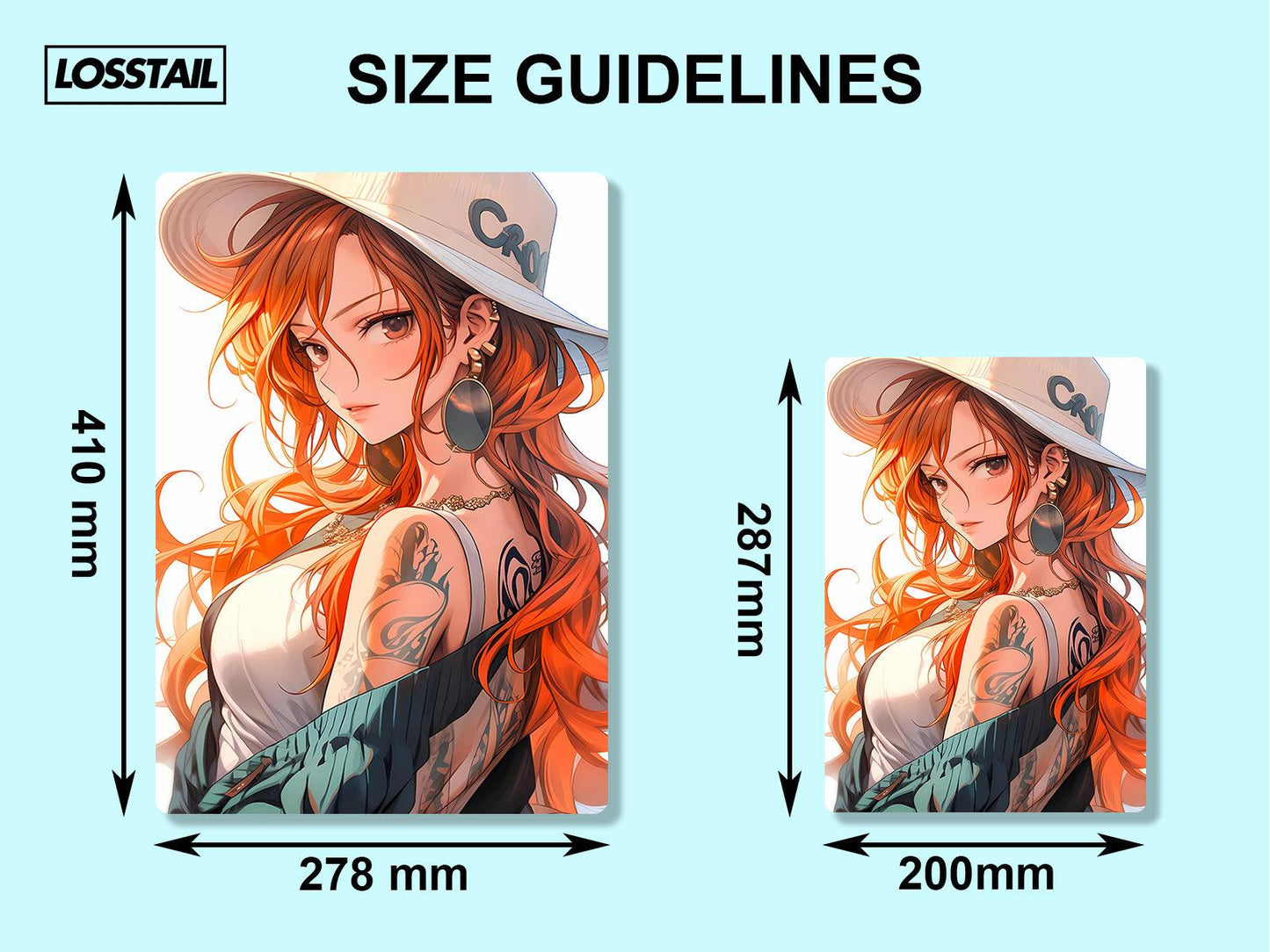 Nami - Onepiece - Metal Poster - Losstail.