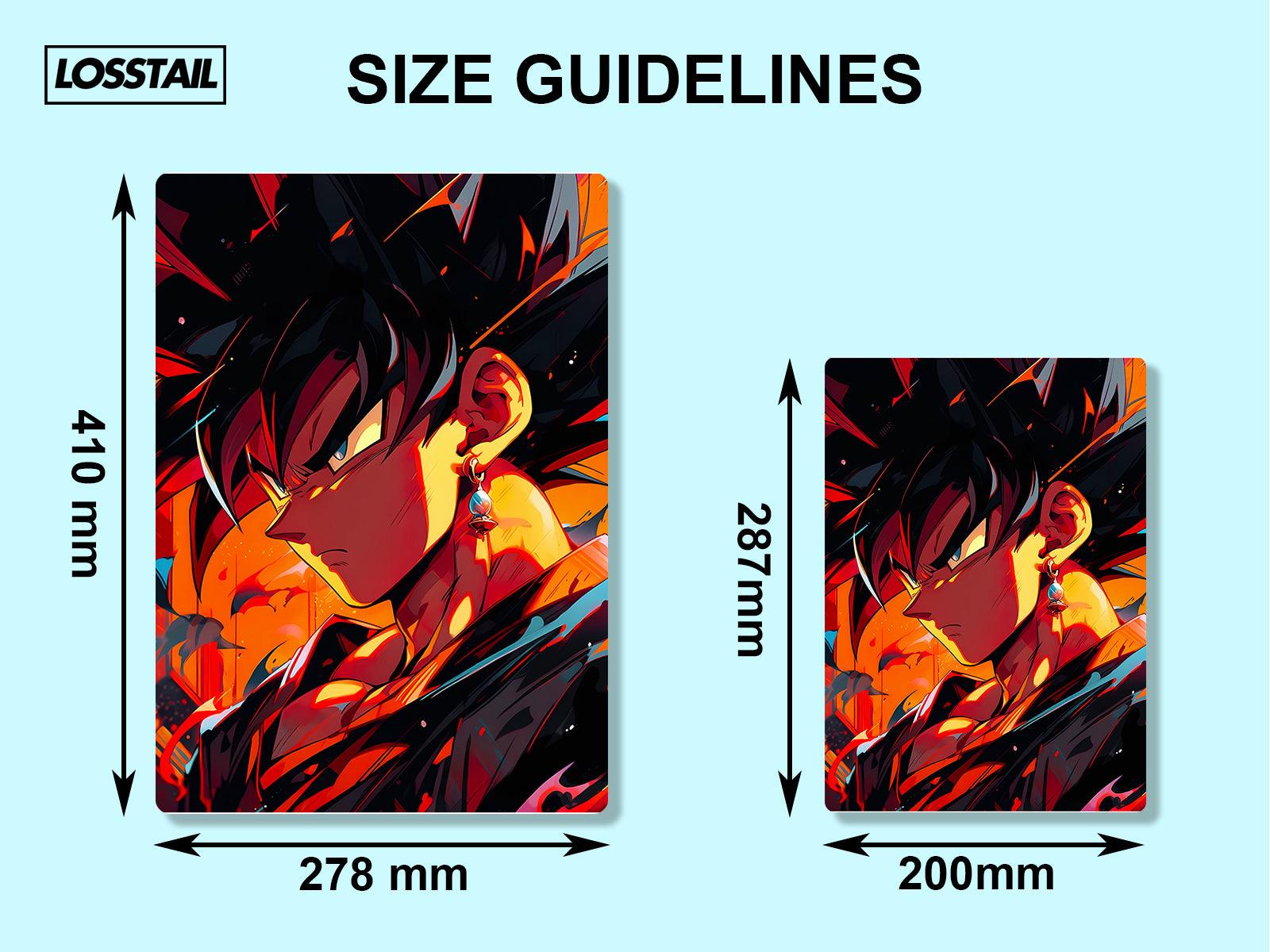 Goku - Dragon Ball - Metal Poster - Losstail - LOSSTAIL