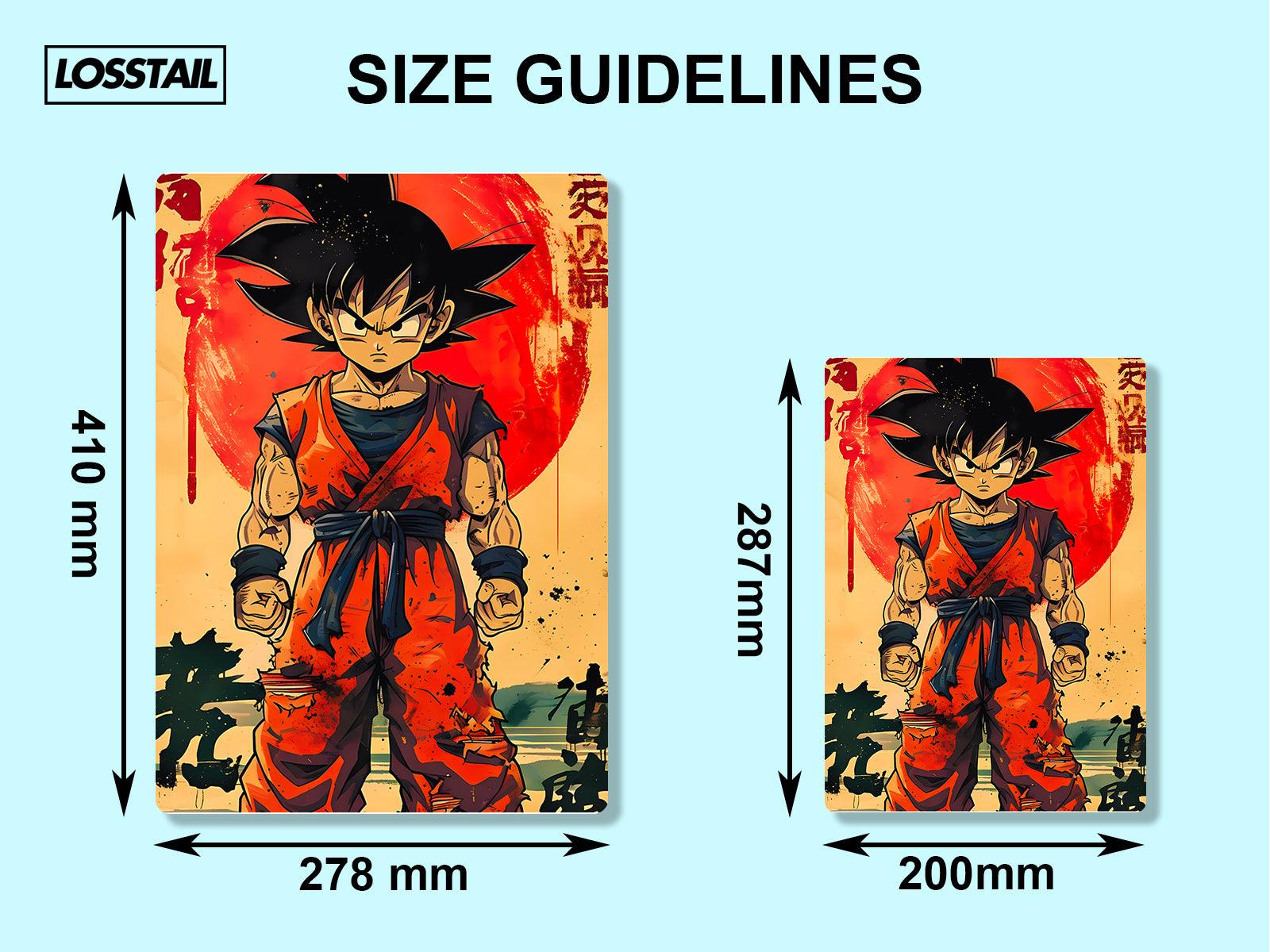 Goku - Dragon Ball - Metal Poster - Losstail - LOSSTAIL