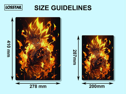 Goku - Dragon Ball - Metal Poster - Losstail - LOSSTAIL