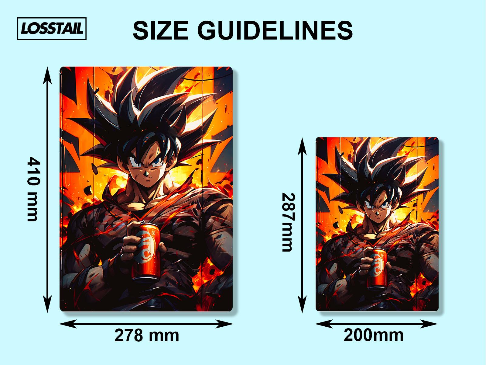 Goku - Dragon Ball - Metal Poster - Losstail - LOSSTAIL