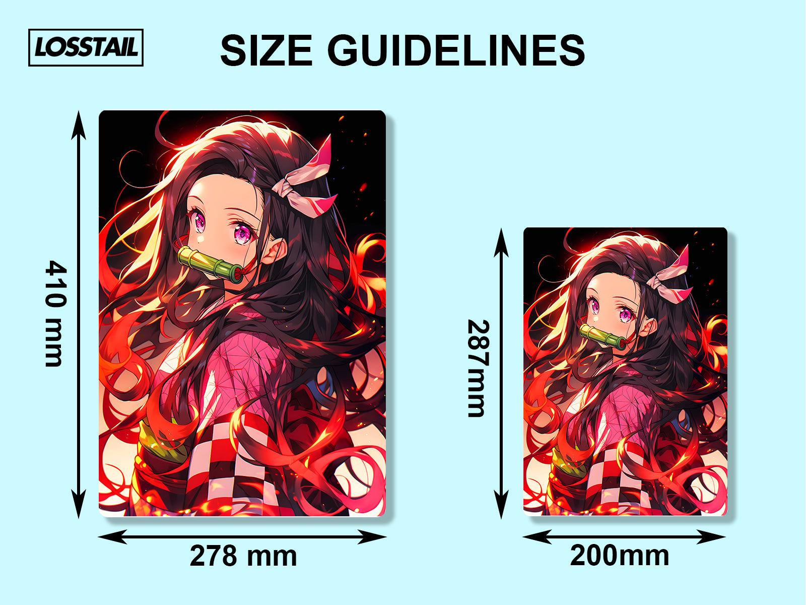 Nezuko Kamado - Demon Slayer - Metal Poster - Losstail - LOSSTAIL