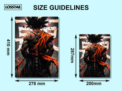 Goku - Dragon Ball - Metal Poster - Losstail - LOSSTAIL