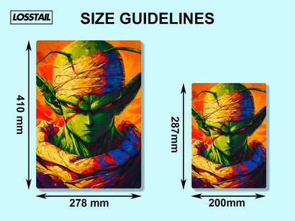 Piccolo - Dragon Ball - Metal Poster - Losstail - LOSSTAIL