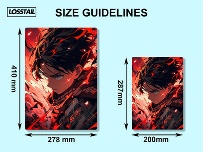 Eren Yeager - Attack On Titan - Metal Poster - Losstail