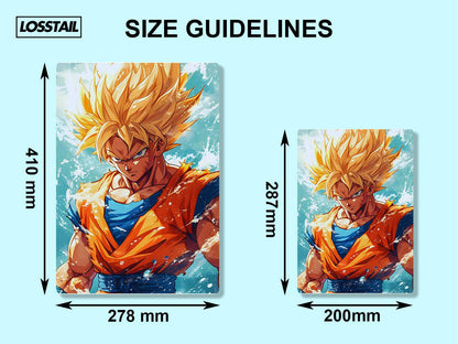 Goku - Dragon Ball - Metal Poster - Losstail - LOSSTAIL