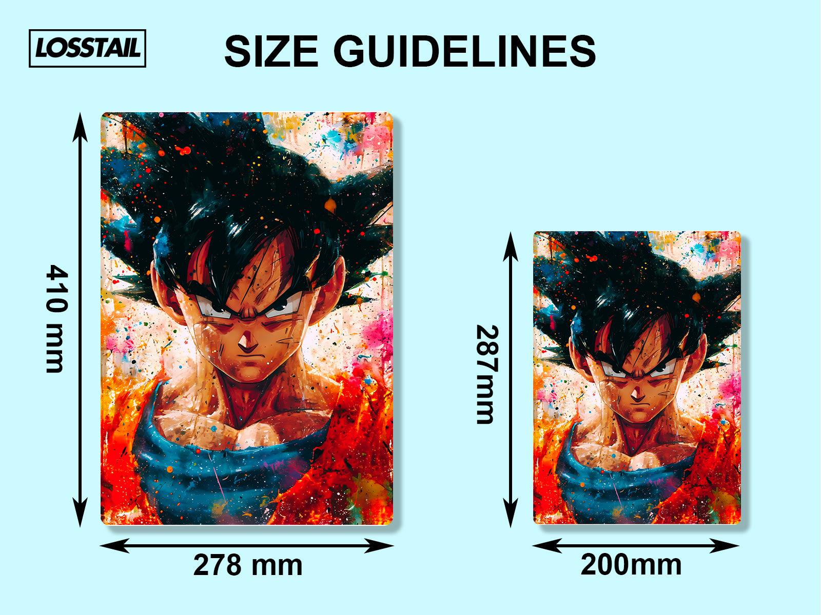 Goku - Dragon Ball - Metal Poster - Losstail - LOSSTAIL