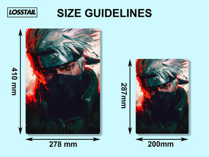 Kakashi - Naruto - Metal Poster - Losstail