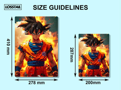 Goku - Dragon Ball - Metal Poster - Losstail - LOSSTAIL